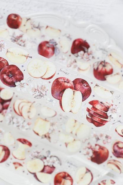 Watercolor Apples (Crimson Crisp / Emerald Crisp) PET Tape