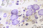 Bramble-Periwinkle  PET/Washi tape, Wildberry,Pre-cut. Journal supplies, scrapbook supplies, planner sticker, journal stickers.