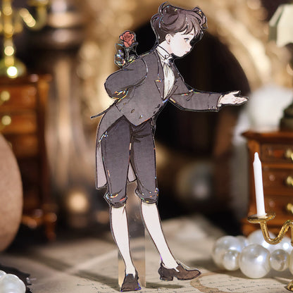 The Rhine Ball Shell Light PET die-cut tape with cute boy figure design