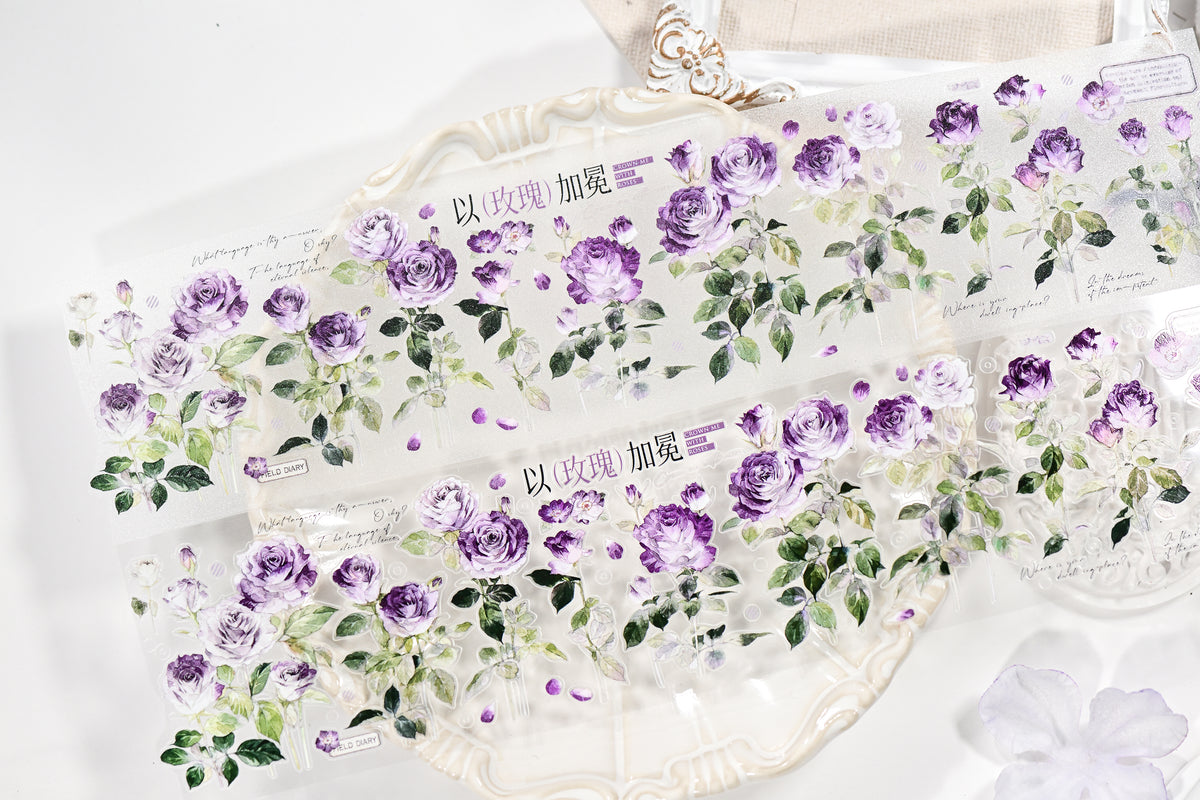 Wilderness Rose PET/Washi Tape
